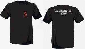 BFFH Aktions Shirt 2016 Blut Spende UKE Hamburg