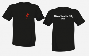 Bikers Blood for Help BBFH Aktions T-Shirt 2015